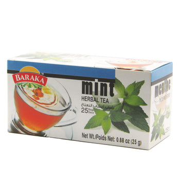 Baraka Mint Tea Bags (25g) - Papaya Express